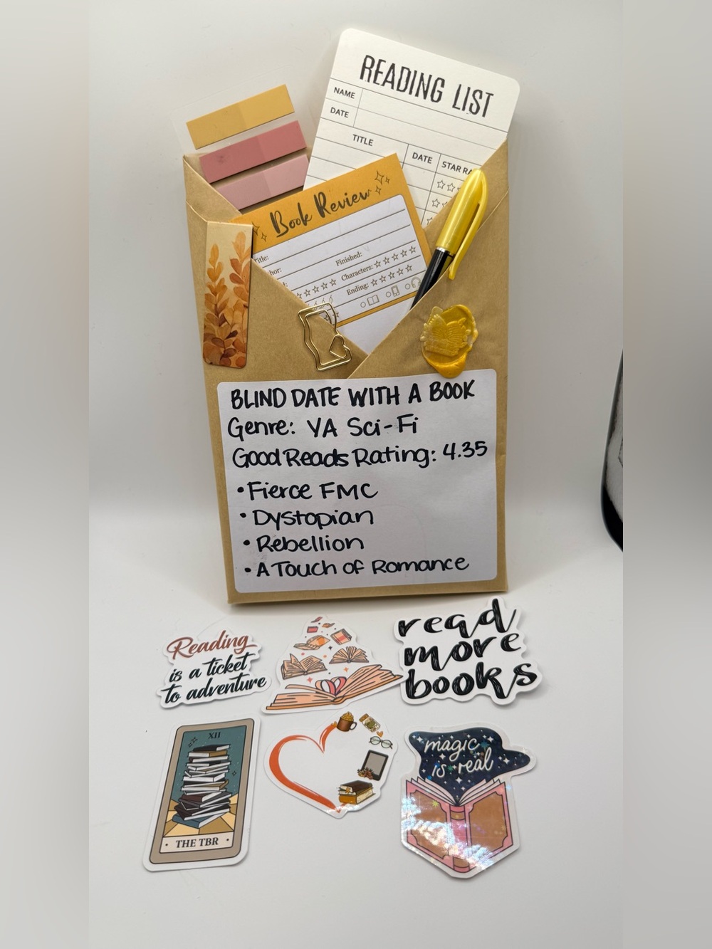 Blind Date With A Book #29 - YA Sci‑Fi Book & Accessories